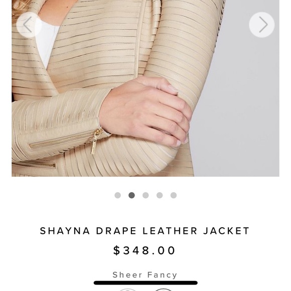 Marciano leather jacket - Picture 2 of 8